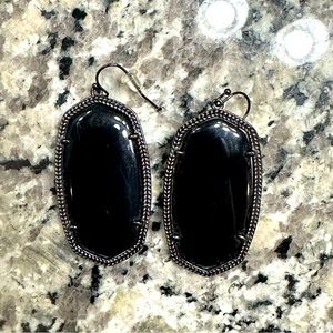 Kendra Scott Black Danielle Earrings
